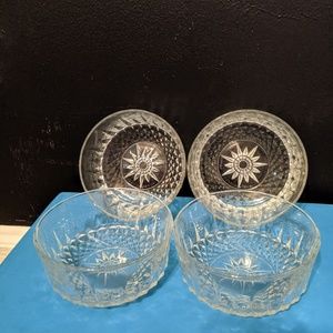 Arcorac France and USA crystal bowls